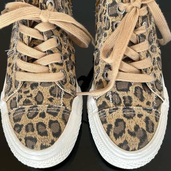 Blowfish Shoes - Blowfish Tan Leopard Women’s Sneakers